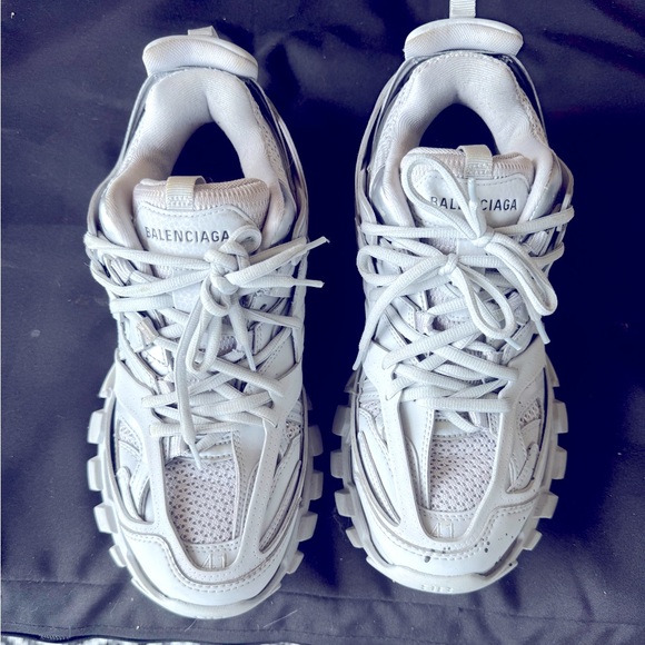 Balenciaga Track Monochrome Grey Sneakers - Picture 2 of 4